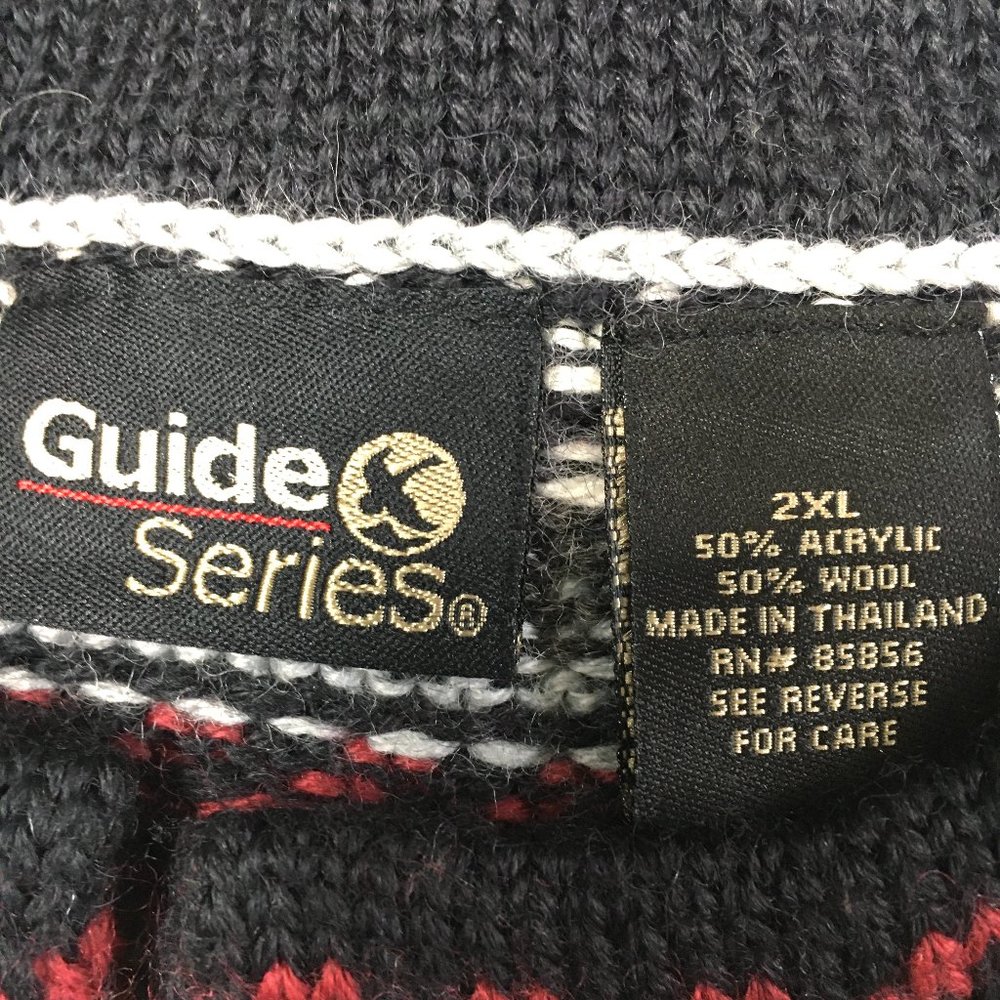Guide Series Icelandic Fair Isle Style Sweater - Picture 9 of 12